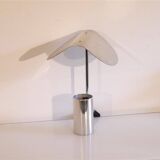 Swedish design lamp in chromed metal by Bergbom 1970