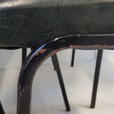 Set of 6 chairs from Pierre Guariche for Meurop 1960