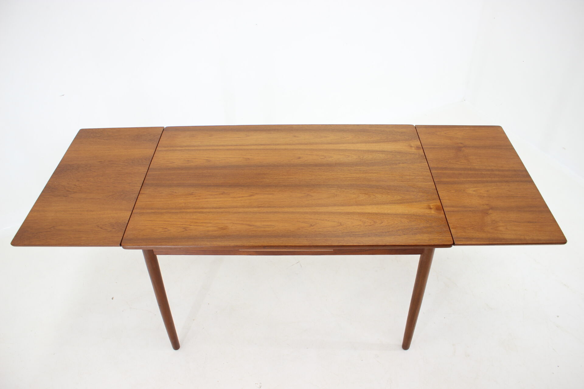 1960s Danish Teak Extendable Dining Table