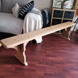 Wooden bench