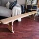 Wooden bench