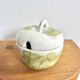 Sucrier confiturier forme pomme vintage