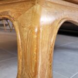 Opium square coffee table in whitewashed teak