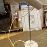 70s lamp, spotlight on white mat