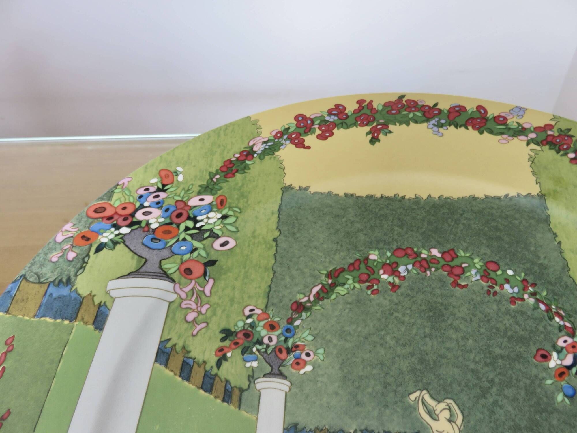 Villeroy & Boch, Raymond Charmaison, 1997, French Gardens, Large plate