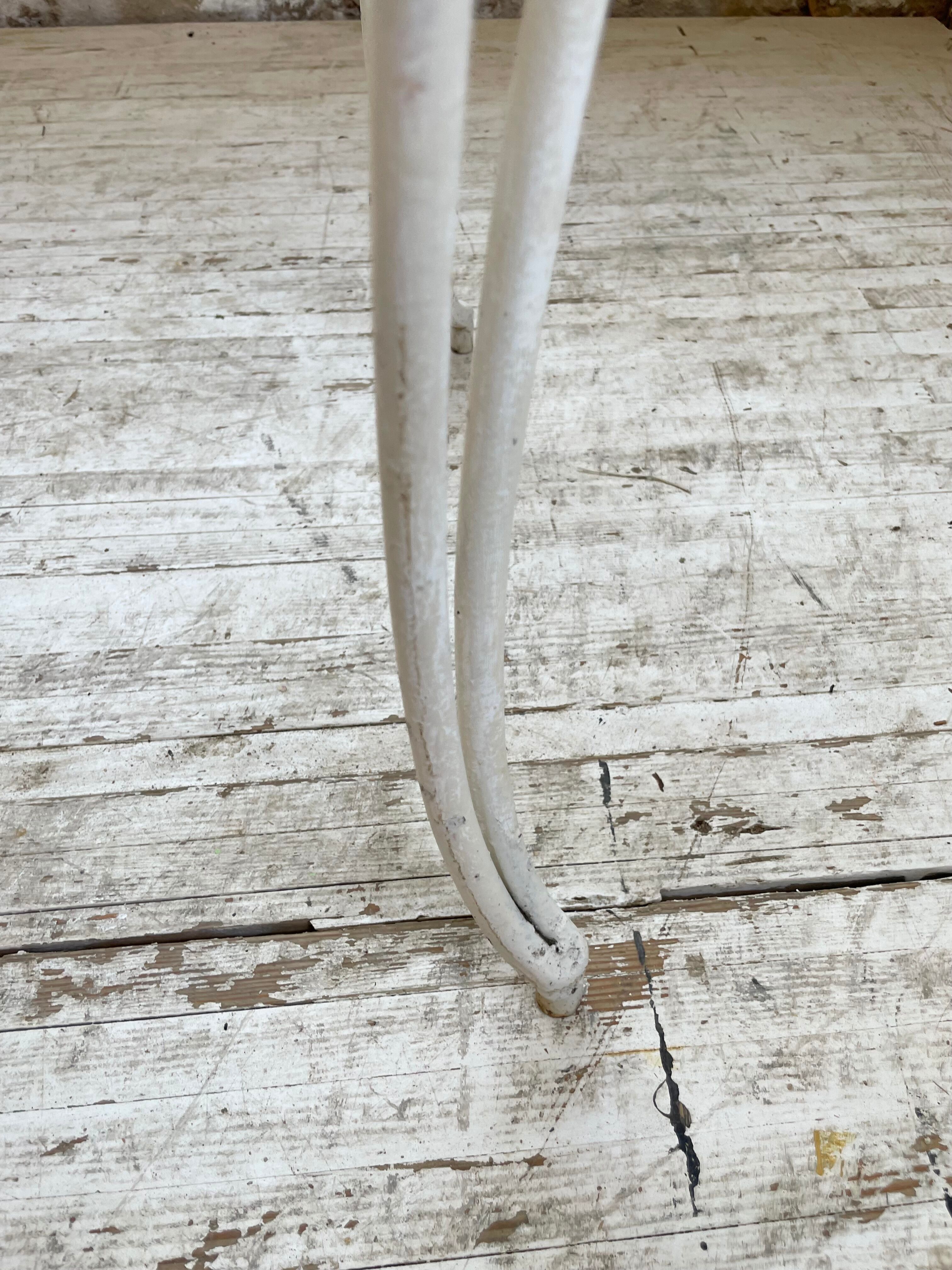 Perforated garden dining table