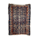 Ancient Persian carpet Malayer handmade 70cm x 93cm 1900s, 1C811