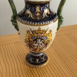 Gien earthenware vase