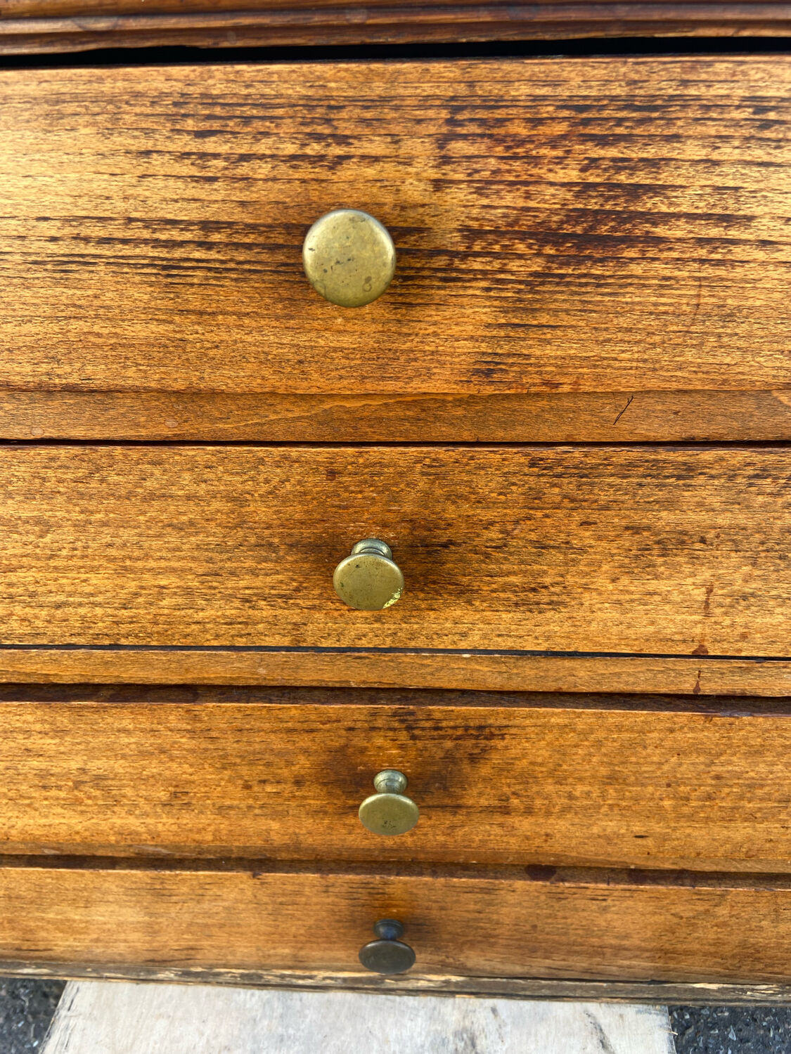 Antique storage cabinet