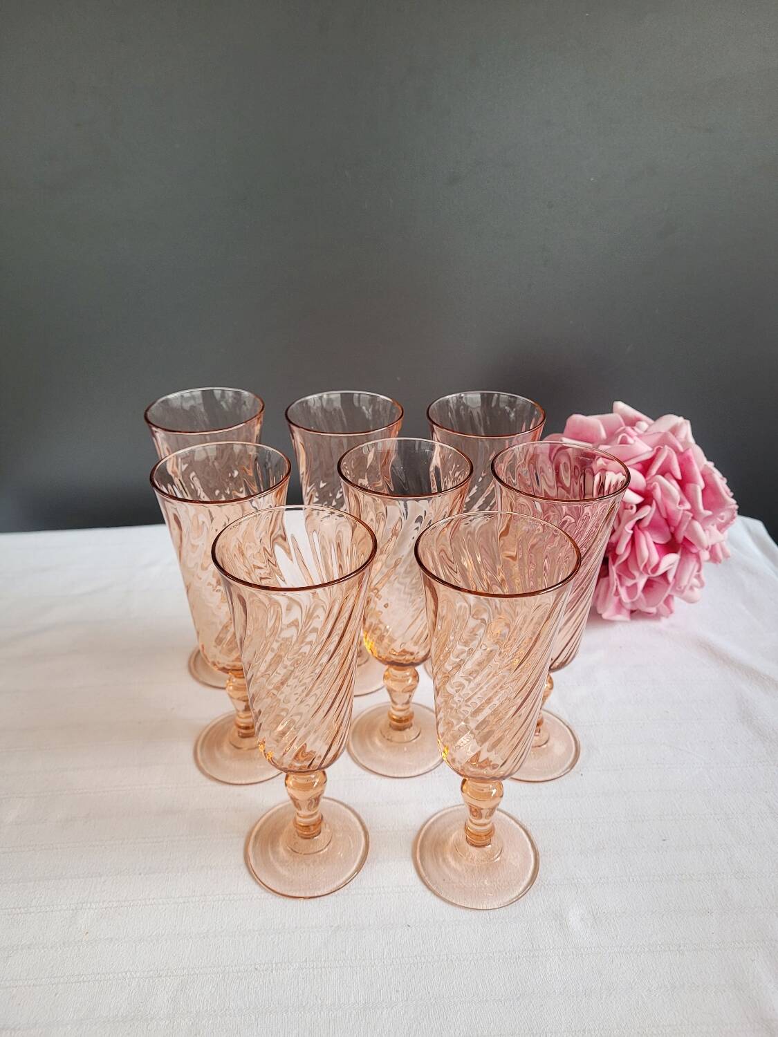 Rosaline champagne flute