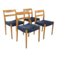 Set de 4 chaises en chêne "Garmi", Nils Jonsson, Troeds, Suède, 1960