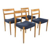 Set of 4 oak chairs "Garmi", Nils Jonsson, Troeds, Sweden, 1960