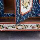 Antique hand-painted Baroque chest folk art cabinet dated solid wood Central Europe, 1865