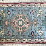Old carpet, far east, 108x68 cm
