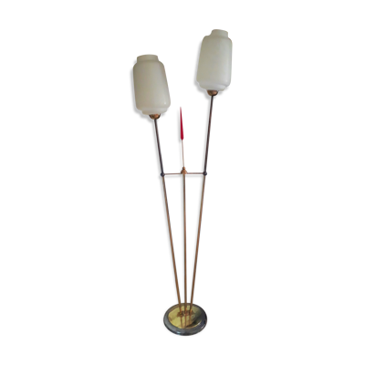 Lampadaire  de la maison lunel  1950  laiton