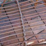 Vintage rattan armchair