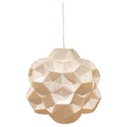 The Moona, Artisan Paper Light Sculpture by Jakob Uhlin for By Republiken