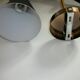 Paire d'appliques diabolo