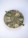 Abalone shell & alpaca ashtray, Mexico, 1970s