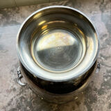 Two silver metal ice buckets hallmarked around 1900