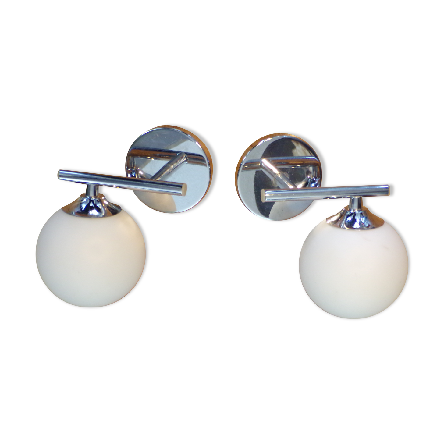 Paire d'appliques italiennes 1970