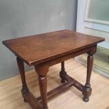 Rustic rectangular table from the eighteenth century