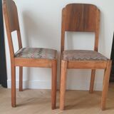 Pair of art deco chairs