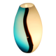 Eglo handblowed glass table lamp - Empori 87756 - Opaline and blue glass