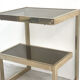 Table d’appoint en forme de G