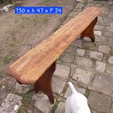 Old wooden farm bench Long 150cm
