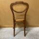 5 vintage J&J Kohn wooden and cane chairs