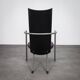 Pair of postmodern armchairs with side table (1980s)