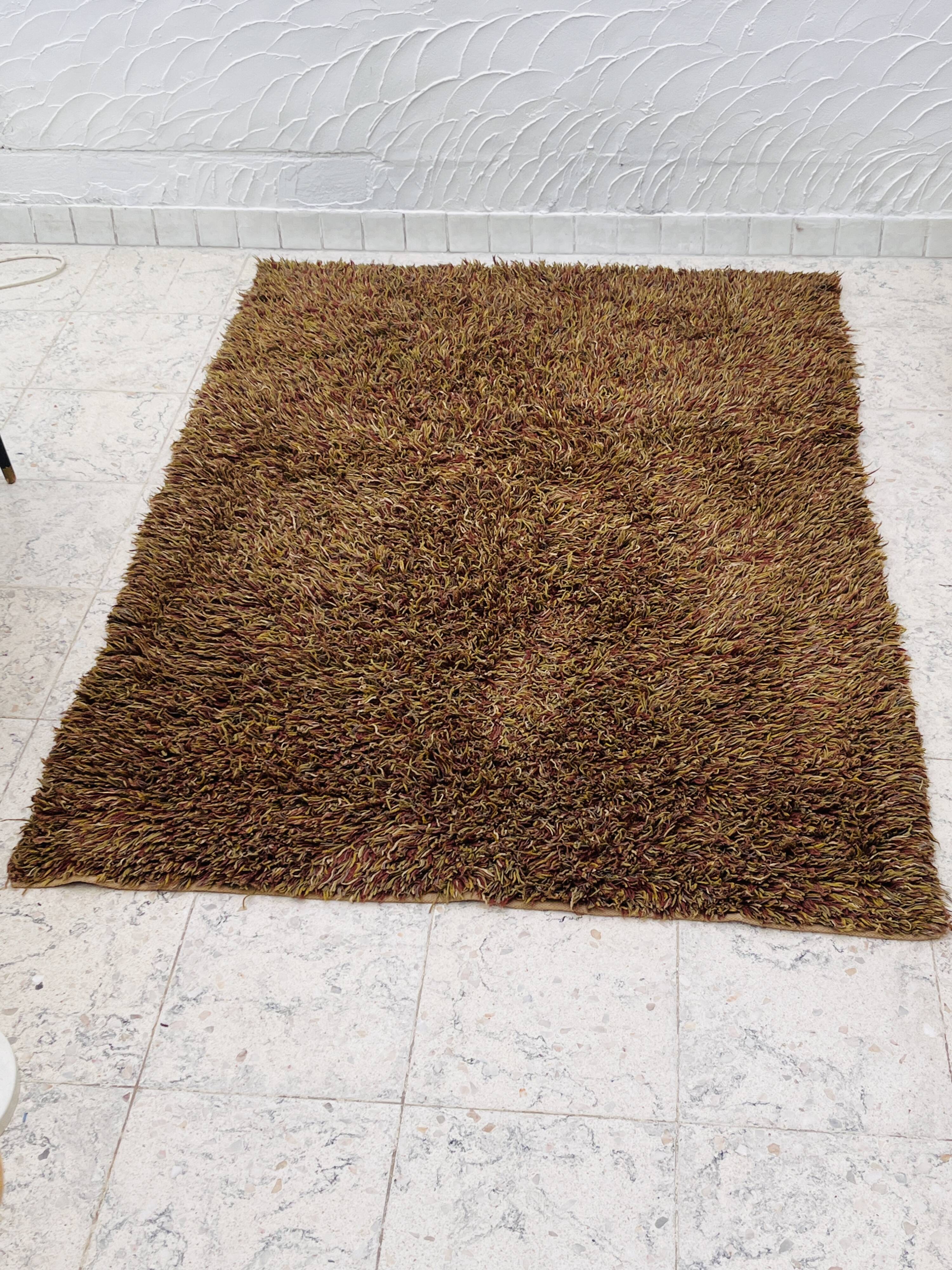 Vintage Shaggy Rug