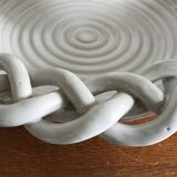 Braided ceramics cut