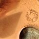 Suite de 5 casseroles en cuivre étamé