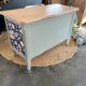 Wooden chest for toys or storage with a green and wood makeover