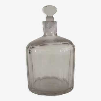 Antique crystal bottle