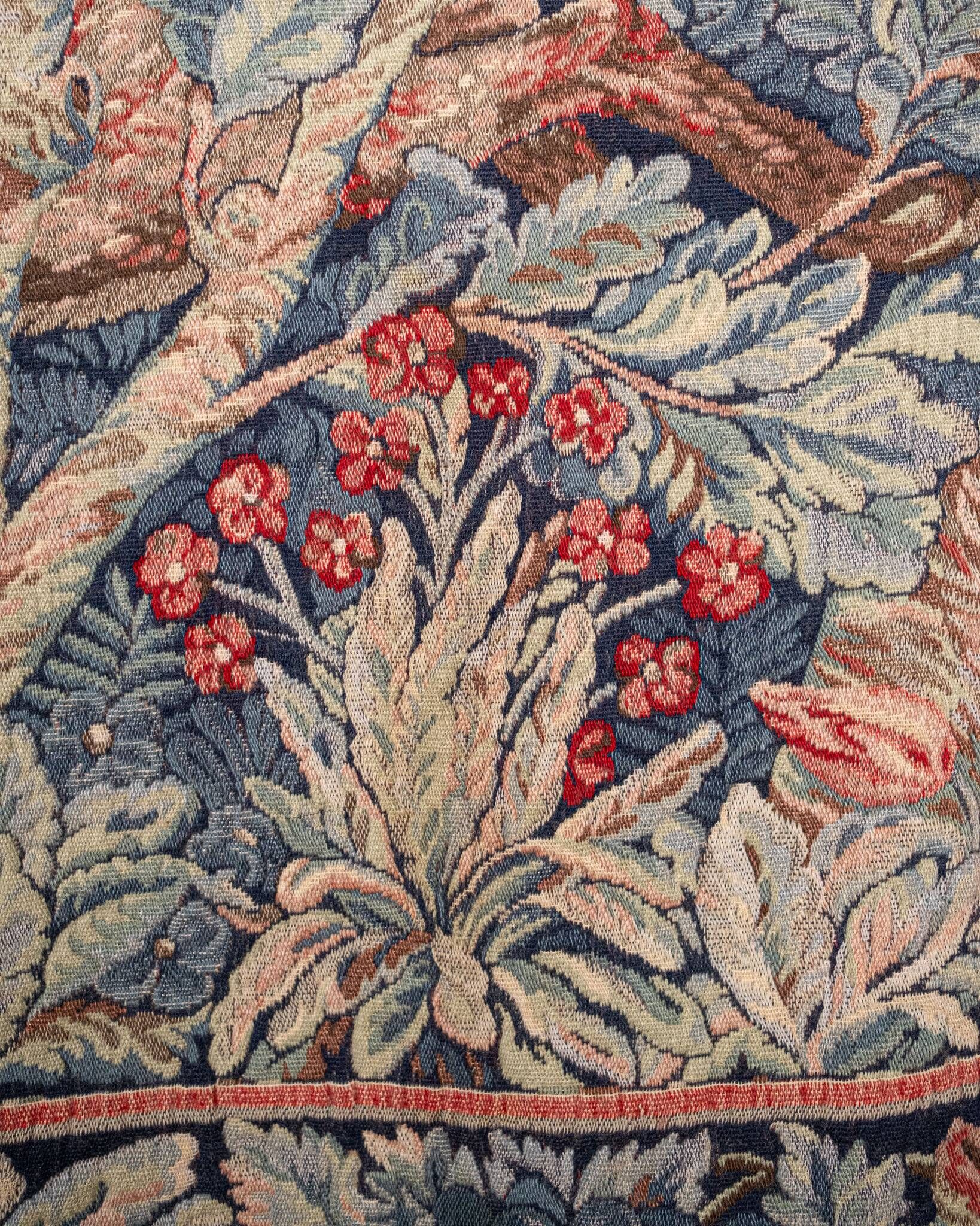 Verdure Tapestry with Fox, John Dearle for Morris & Co, mid-20th century
