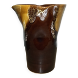 VASE Handkerchief in glazed ceramic handmade VALLAURIS