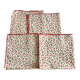 Serviettes de table motifs cerises