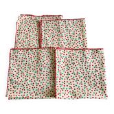 Serviettes de table motifs cerises