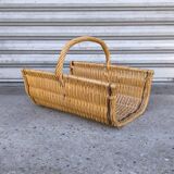 Vintage log basket