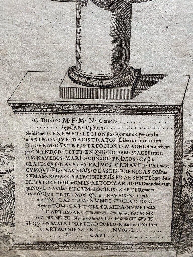 Antoine Lafrery, "Speculun Romanae Magnificen", set of 6 engravings, XVIth