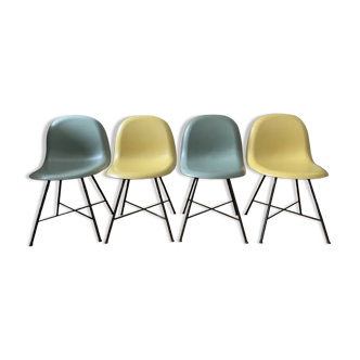 4 Gubi chairs model 3D limited edition