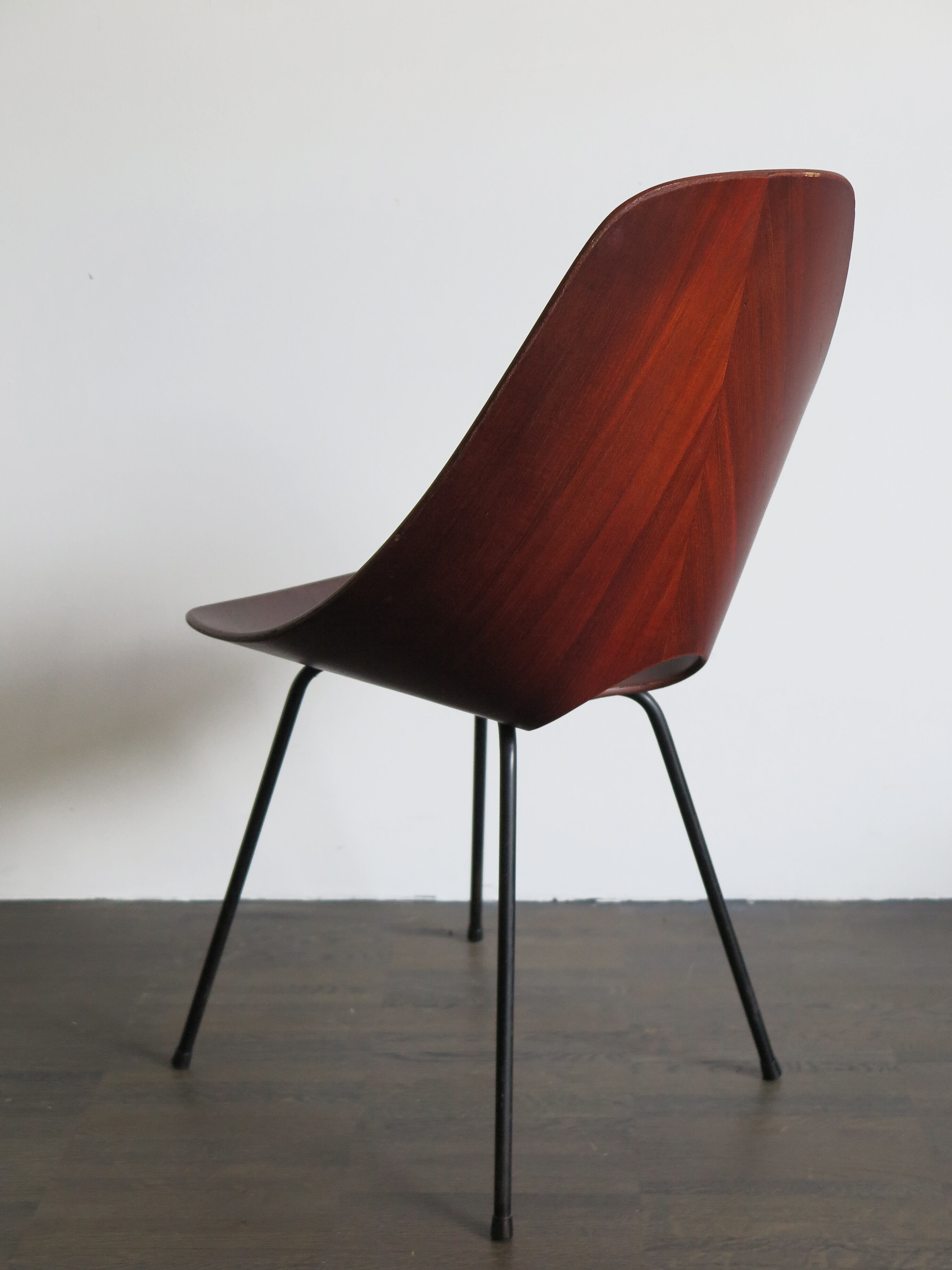 Vittorio Nobili for Fratelli Tagliabue Italian Medea dining chairs, 1950s