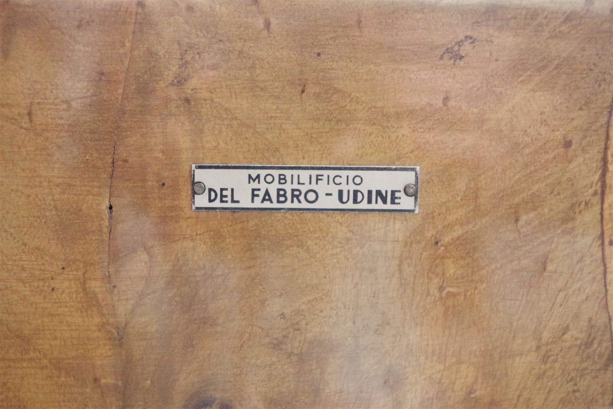 Walnut sideboard Mobilificio Del Fabro Udine, 1950