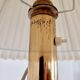 Desk lamp, glass and brass, mid-century modern / Scandinavian, Orno Oy Finland.