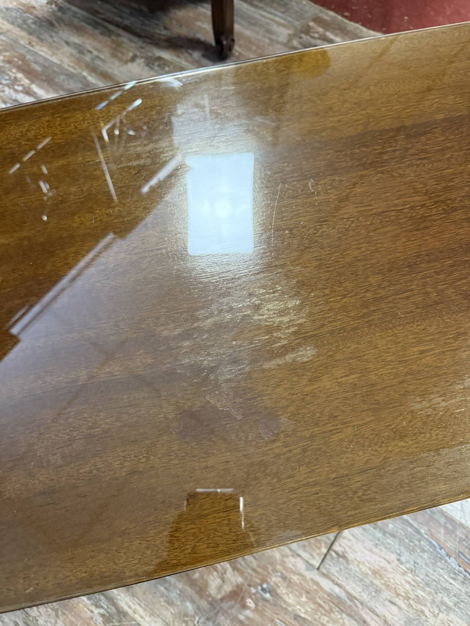 Scandinavian teak coffee table