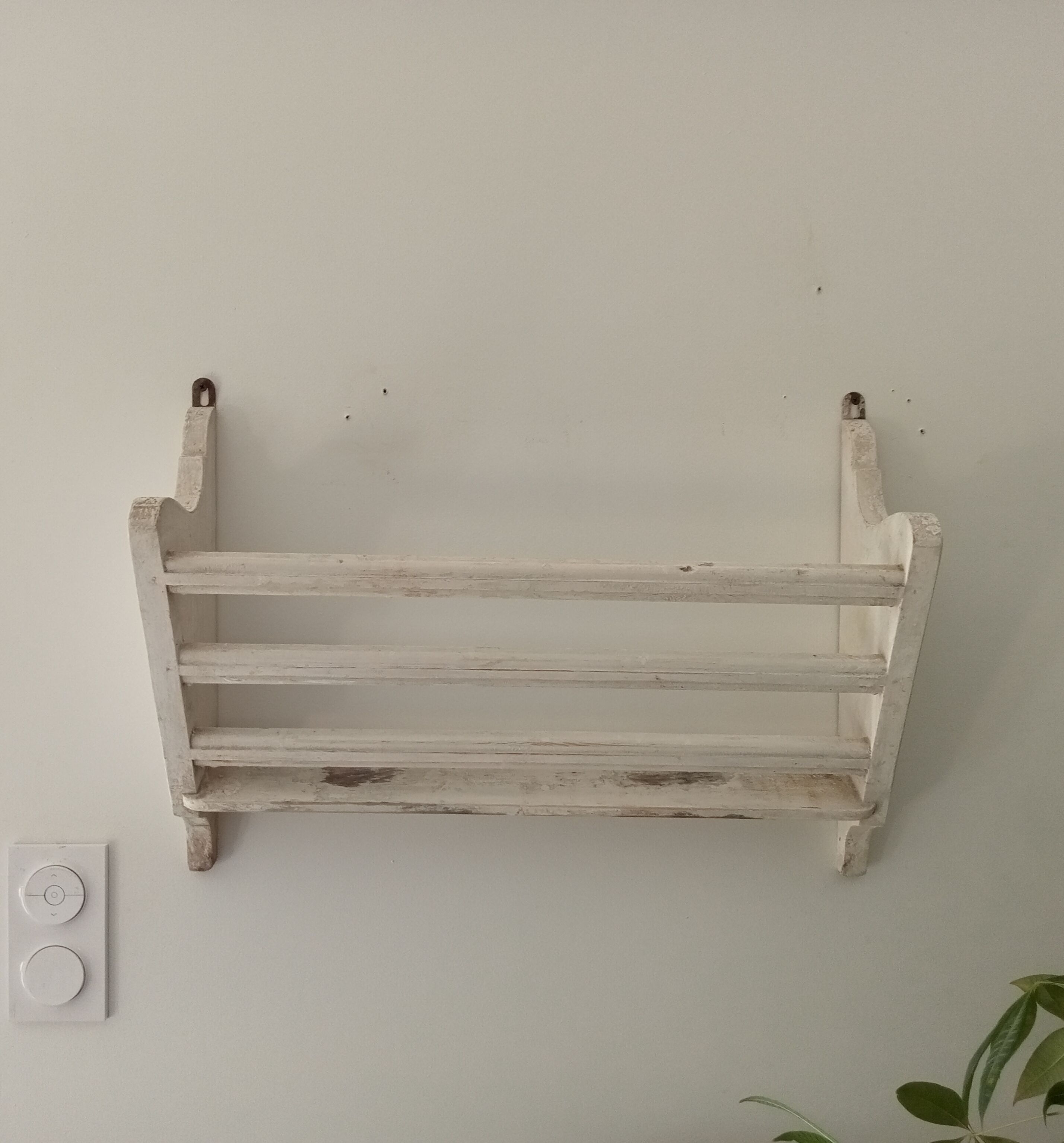 Old wall shelf