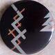 large round box in black lacquered wood Art Deco. Japan